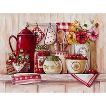 Load image into Gallery viewer, 2pcs Round Diamond Painting Set - Home (40*30CM)