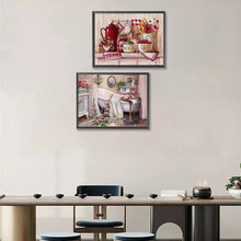 Load image into Gallery viewer, 2pcs Round Diamond Painting Set - Home (40*30CM)