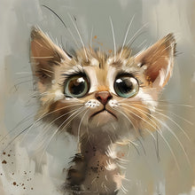 Load image into Gallery viewer, Diamond Painting - Full Round - Cute cat (30*30CM)