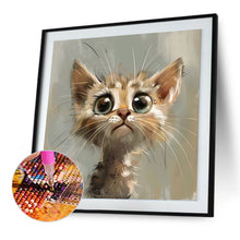 Load image into Gallery viewer, Diamond Painting - Full Round - Cute cat (30*30CM)