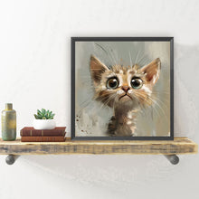 Load image into Gallery viewer, Diamond Painting - Full Round - Cute cat (30*30CM)