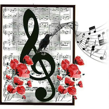 Load image into Gallery viewer, 2pcs Round Diamond Painting Set - Abstract (35*35CM)