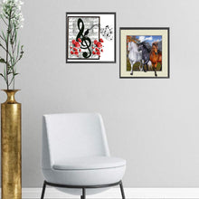 Load image into Gallery viewer, 2pcs Round Diamond Painting Set - Abstract (35*35CM)