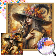 Load image into Gallery viewer, AB Diamond Painting - Full Round - Halloween witch (40*40CM)
