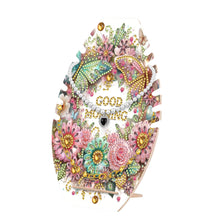Load image into Gallery viewer, DIY Diamond Painting Wooden Necklace Display Stand Holder (Butterfly Flowers)
