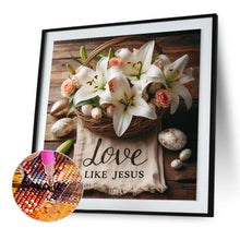 Load image into Gallery viewer, Diamond Painting - Full Round - Lily Jesus (30*30CM)