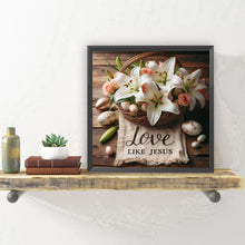 Load image into Gallery viewer, Diamond Painting - Full Round - Lily Jesus (30*30CM)