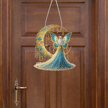 Load image into Gallery viewer, Acrylic Moonlight Goddess Diamond Art Hanging Pendant for Garden Window Decor(A)