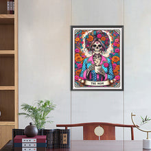 Load image into Gallery viewer, Diamond Painting - Full Round - Skull horror tarot (40*50CM)