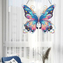 Load image into Gallery viewer, Acrylic Special Shaped Star Butterfly Diamond Painting Hanging Home Decorations