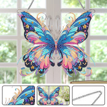 Load image into Gallery viewer, Acrylic Special Shaped Star Butterfly Diamond Painting Hanging Home Decorations