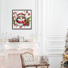 Load image into Gallery viewer, AB Diamond Painting - Full Round - Christmas hamster (40*40CM)