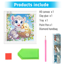 Load image into Gallery viewer, Diamond Painting - Partial Special Shaped - Tiger (30*30CM)