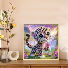 Load image into Gallery viewer, Diamond Painting - Partial Special Shaped - Leopard (30*30CM)