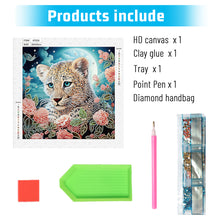 Load image into Gallery viewer, Diamond Painting - Partial Special Shaped - Leopard (30*30CM)