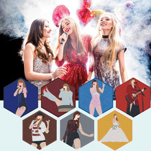 Load image into Gallery viewer, 7Pcs Wooden Singer Girl Diamond Painting Coasters for Art Craft for Home Office