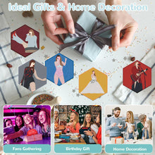 Load image into Gallery viewer, 7Pcs Wooden Singer Girl Diamond Painting Coasters for Art Craft for Home Office