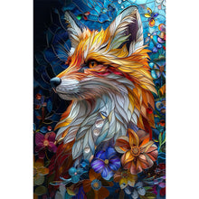 Load image into Gallery viewer, Diamond Painting - Full Round - Flower fox (40*60CM)