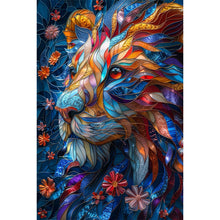 Load image into Gallery viewer, Diamond Painting - Full Round - Flower lion (40*60CM)