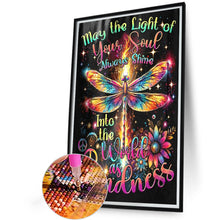 Load image into Gallery viewer, Diamond Painting - Full Round - Dream dragonfly English (40*60CM)