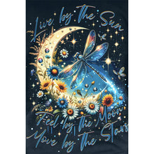 Load image into Gallery viewer, Diamond Painting - Full Round - Dream dragonfly English (40*60CM)