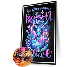 Load image into Gallery viewer, Diamond Painting - Full Round - Dream butterfly English (40*60CM)