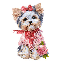 Load image into Gallery viewer, Xmas Acrylic Shaking Head French Bulldog 5D DIY Diamond Art Tabletop Decorations