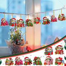 Load image into Gallery viewer, 8Pcs Acrylic Special Shaped Christmas Theme Diamond Painting Hanging Decorations