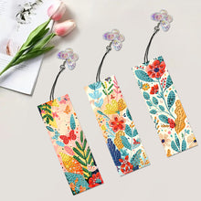 Load image into Gallery viewer, 3Pcs Special Shaped Simple Patterns Diamond Painting Bookmark Making Kit Decor