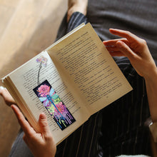 Load image into Gallery viewer, 3Pcs Special Shaped Animals Flowers Diamond Painting Bookmark Making Kit Decor