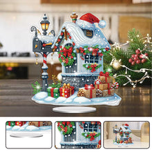 Load image into Gallery viewer, Acrylic Special Shaped Christmas Gift Mailbox Diamond Painting Desktop Decor