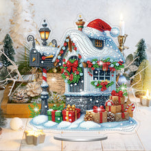 Load image into Gallery viewer, Acrylic Special Shaped Christmas Gift Mailbox Diamond Painting Desktop Decor