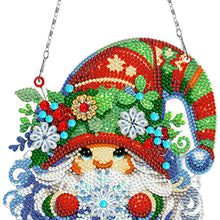 Load image into Gallery viewer, 3Pcs Acrylic Christmas Gnome 5D DIY Diamond Painting Dots Pendant for Art Crafts