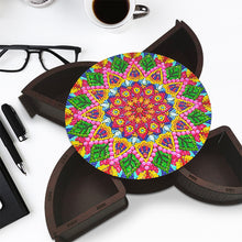 Load image into Gallery viewer, Wooden Mandala Diamond Painting DIY Jewellery Box Diamond Art Bracelet Organizer