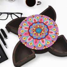Load image into Gallery viewer, Wooden Mandala Diamond Painting DIY Jewellery Box Diamond Art Bracelet Organizer