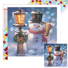 Load image into Gallery viewer, Diamond Painting - Full Square - Christmas snowman (40*40CM)