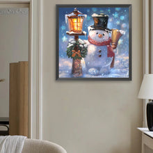 Load image into Gallery viewer, Diamond Painting - Full Square - Christmas snowman (40*40CM)