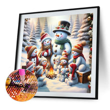 Load image into Gallery viewer, Diamond Painting - Full Square - Christmas snowman (40*40CM)