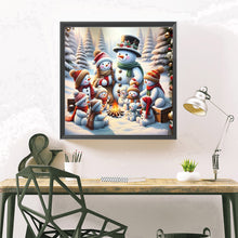 Load image into Gallery viewer, Diamond Painting - Full Square - Christmas snowman (40*40CM)