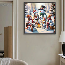 Load image into Gallery viewer, Diamond Painting - Full Square - Christmas snowman (40*40CM)