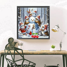 Load image into Gallery viewer, Diamond Painting - Full Square - Christmas snowman (40*40CM)