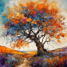 Load image into Gallery viewer, Diamond Painting - Full Square - Autumn maple forest (50*50CM)