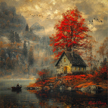 Load image into Gallery viewer, Diamond Painting - Full Square - Autumn maple forest (50*50CM)