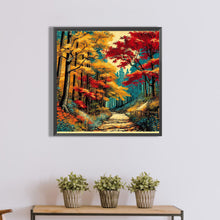 Load image into Gallery viewer, Diamond Painting - Full Square - Autumn maple forest (50*50CM)