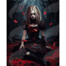 Load image into Gallery viewer, Diamond Painting - Full Square - Bloody girl (40*50CM)