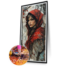 Load image into Gallery viewer, Diamond Painting - Full Square - Little Red Riding Hood (40*80CM)