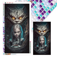 Load image into Gallery viewer, Diamond Painting - Full Round - Cat and girl (40*75CM)
