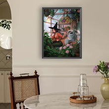 Load image into Gallery viewer, Diamond Painting - Full Round - Plant and witch (30*40CM)