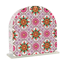 Load image into Gallery viewer, Acrylic Mandala Aesthetic Table Top Diamond Painting Napkin Holder for Beginners