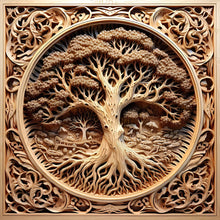 Load image into Gallery viewer, Diamond Painting - Full Round - Tree of life (40*40CM)